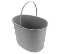 HEMOTON Portable Splash-Proof Commode Bucket Replacement for Seniors and Disabled, Plastic Portable Urinal Bucket with Handle for Bathroom and Bedside Use, Toilet Seat Assistance