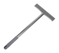 HEMOTON Portable Stainless Steel Handheld Sign Holder Pole Multi-function Sign Display Rod for Airport Pick-up and Victory Parades with Lightweight Design