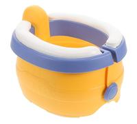 HEMOTON Portable Toddler Potty Seat with Foldable Design and Non-Slip Feature, Small-Sized Travel Potty for Children Suitable for Adventure and Home Use, Made of Sturdy Pp and PVC