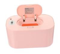 HEMOTON Portable USB Powered Baby Wipes Warmer with Constant Temperature Control and Built-in Display, for Diaper Changing at Home, Sturdy Pp Material Heating Box for Infant Wipe Warmer