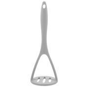 Hemoton Potato Masher Silicone Food Masher Avocado Masher Fruit Ricer Crusher Cooking Kitchen Gadget Smasher Hand Tool for Vegetables Fruits Bean Food Grey