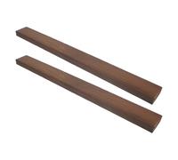 HEMOTON Pressure Treated Timber Planks 2pcs 20x50x500mm Rectangular Wood Strips Rot Resistant for Decking Structures and Hobby Use