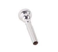 HEMOTON Professional Silver Plated Trumpet Mouthpiece for Beginners and Advanced Players Unique Shape Design Easy Blowing and Tone Generation