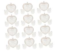 HEMOTON Pumpkin Carriage Candy Box Heart Shaped 12pcs