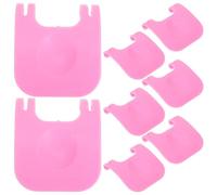 HEMOTON Rabbit Cage Clips Wire Crate Buckle Connector Latches Clamp for Small Pet Cages Including Guinea Pig Hamster Chicken Coop Fence Fixing and Diy Reinforced Snap Organizer