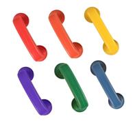 HEMOTON Reading Phones and Interactive Play Enhancing Communication Skills 6pcs Plastic Speech Therapy Toys with Auditory Feedback and Lightweight Abs Material for Kids in Classroom