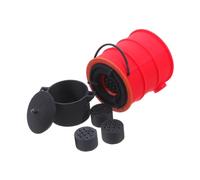 HEMOTON Realistic Mini Coal Stove Model 1:12 Scale Dollhouse Accessory for Cooking Utensils