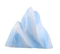 HEMOTON Realistic Small Iceberg Prop Decorative Fake Ice Rock Model for Aquarium Decor Tabletop Display DIY Crafts and Event Centerpiece Snow Mountain Simulation for Home and Photography