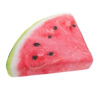 HEMOTON Realistic Watermelon Slice Pillow Soft Plush Fruit for Creative Play Photo Props Home Decoration Fun Sofa Cushion for Summer Parties