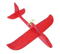 HEMOTON Rechargeable Flying Electric Airplane with LED Lights Educational Plaything for Lightweight Design for Outdoor Activities and Parent Interaction
