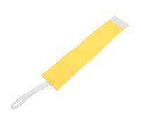 HEMOTON Reflective Armband Armbands Soccer Sports Match Supply Solid Color Arm Bands Nylon Yellow