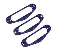HEMOTON Replacement Pickup Ring for Electric Guitar Single Coil Pickup Frame Mounting Ring Tl Style 3 Pack