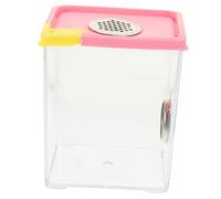 HEMOTON Reptile Breeding Box for Spider Enclosure Acrylic Terrarium High Transparency for Jumping Spider Care Lizard Cage and Hermit Crab Tank
