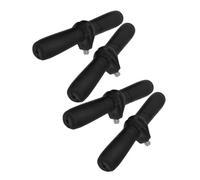 HEMOTON Retro Hand Pump Handle Replacement Plastic and Iron Core Bicycle Tire Inflator Grip Non-slip Vintage Style Pump Accessory for Easy Repair and Maintenance