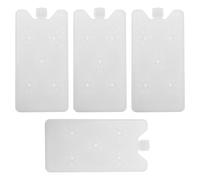 HEMOTON Reusable Ice Packs Maintains Food Freshness 4pcs PE Material 200g Portable Freezer Blocks and Temporary Refrigeration for Air Conditioner Fan and Cooler Bags for Outdoor
