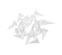 HEMOTON Reusable Pottery Tools Cone Support Nails 20pcs Aluminium Oxide Kiln Stilts for Ceramic Craft Firing