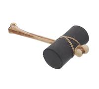 HEMOTON Reusable Primitive Bone Hammer Prop for Halloween Party Cosplay Lightweight Mallet Decoration Safe Caveman Accessory for Costume and Themed Events