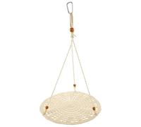 HEMOTON Rope Reptile Hammock for Bearded Dragons and Lizards Hanging Swing Bed for Snakes Iguanas Geckos Easy to Fix Washable Promotes Exercise and Activity for Pets