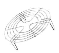 HEMOTON Round Cooking Cooling Racks Stainless Steel Round Rack for Steaming Rack and Air Fryer Cooking Rack for Air Fryer Pressure Cooker Oven 20X4cm