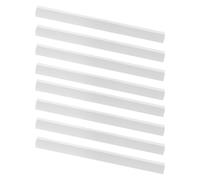 HEMOTON Rubber Dustpan Lip Replacement Strips 8Pcs Sturdy Flexible Sealing Edge for Dust Pan Rubber Strip Repair Parts, Easy Install Broom Cleaning Tool Accessory for Home Indoor Use