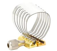 HEMOTON Saxophone Clip Metal Reed Clamp Sax Accessories Metal Ligature Easy Installation Sax Ligature Clip