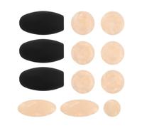 HEMOTON Saxophone Silicone Thumb Rest Cushion Mica Key Pads Set for Alto Tenor Soprano Saxophone, Thumb Guard Replacement Parts for Wind Instrument Accessories
