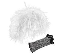 HEMOTON Scientist Wig Funny Costume Wig for Women Science Fiction Laboratory Themed for Party Cosplay