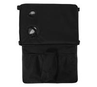 HEMOTON Senior Walker Tray with Cup Holder and Detachable Storage Bag, Foldable Oxford Cloth Walker Tray with Nonslip Texture and Raised Edge for Daily Walks and Family Outings