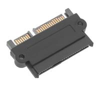HEMOTON Serial Ata to Sas Hard Drive Adapter Versatile Black with Abs and Copper Material Serial Ata Conversion Cable Sl esign for Computer Motherboard Suitable for Server and PC