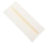 HEMOTON Shelf Wine Glass Hanger with Abs Material, Sturdy and Space Saving Stemware Cup Holder for Restaurants and Servers, Stylish White Hanging Rack with Creative Design