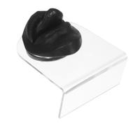 HEMOTON Silicone Mouth and Tongue Model with Realistic Design and Enhanced Contrast Body Part Soft Black Silicone for Piercing Practice for Beauty Schools and Training