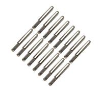 HEMOTON Silver String Tinsel Lyre Harp Nail Simple Installation and Sturdy Design 16pcs for Harp String Metal Peg Fixing Accessories Suitable for Harpsichord and Dulcimer