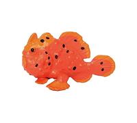 HEMOTON Simulated Stone Fish Model Realistic Educational for Fish Tank Decoration and Learning About Sea Animals Plastic Ornament for Early Education