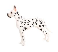 HEMOTON Simulation Dog Model Figure Solid Artificial Puppy Ornament Small Great Dane Statue Decorative Animal for and Collectors in Uk