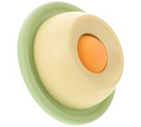 HEMOTON Slow Feeder Dog Bowl for Puppies and Cats, Interactive Licking Sphere with Non-slip Base, Plastic Material, Reduces Gulping and Promotes Healthy Eating for Everyday Pet Feeding