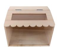 HEMOTON Small Chicken Coop Brooder Box with Feeder and Water for Chicks Quail Ducks Hamsters and Lizards Multilayer Egg Hatch Supplies for Poultry Breeding Easy Access and Advanced Heat