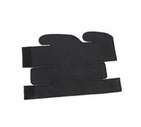 HEMOTON Small Trumpet Valve Pads 5 Pcs Supple Genuine Leather Black Protective Covers Protect Trumpet Valves from Sweat Corrosion Suitable for Brass Instruments