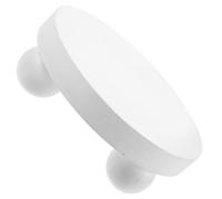 HEMOTON Small Wooden Photography Stool 6 Inch Round Bench Prop for Newborn Portraits and Baby Photoshoot Hand-Polished Decorative Mini Bench for Studio and Home