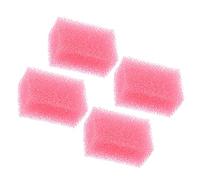 HEMOTON Special Effects Makeup Sponge for Haunted House and Stage Performance Makeup 4pcs for Halloween Stipple and Scar Creation, Soft Pink Sponge Material, Safe to Skin