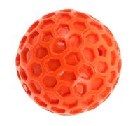 HEMOTON Squeaky Dog Ball for Small and Medium Dogs Soft Durable Rubber Chew Ball with Honeycomb Design Easy to Clean Interactive Fetch for Indoor and Outdoor Play