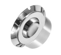 HEMOTON Stainless Steel Cigar Ash Tray with Lid, Windproof and Sturdy 304 Material, Suitable for Outdoor, Office, and Home Decor Use