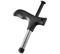 HEMOTON Stainless Steel Coconut Hole Opener 4.3 Inch Portable Fruit Corer Tool for Easy Access to Coconut Water Safe and Convenient Kitchen Gadget