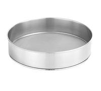 Hemoton Stainless Steel Flour Sifter Fine Mesh Baking Sifter Sieve 30cm