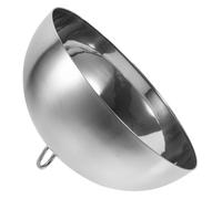 HEMOTON Stainless Steel Steak Cover Round Basting Cover Cheese Melting Dome Burger Cover Burger Steamer Cheese Melter Steaming Cover Food Plate Cover Griddle Grill Accessories 24cm