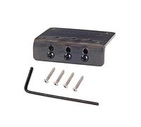 HEMOTON Strings Hardtail Guitar Bridge Gai Fixed Saddle Bridge for Electric Guitar Bronze Replacement Parts Accessories