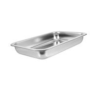 HEMOTON Sturdy Stainless Steel Cat Litter Box Nonstick Pet Toilet for Cats Open Design Material for Home and Pet Shops