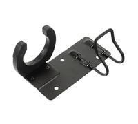 HEMOTON Sturdy Wall-mounted Microphone Holder Iron Mic Rack for Wireless Mics Space-saving Hook for Studios Ktv and Live