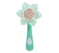 HEMOTON Sunflower Shape Bubble Machine Electric Bubble Blower for Kids Outdoor Indoor Play Party Toy 11.4 Inch Portable Maker