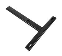 HEMOTON T-Shaped Steel Back Support Rod for Gaming and Computer Chairs with Adjustable Angle and Stable Structure, Black Recliner Backrest Bracket Suitable for Outdoor Use