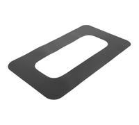 HEMOTON Tail Rudder Slot Patch for Surfboard Paddle 9 Inch Black Pvc | Fin Box Connection Part, Surfboard Patch Connector, Easy Attachment and Detachment for Surfing